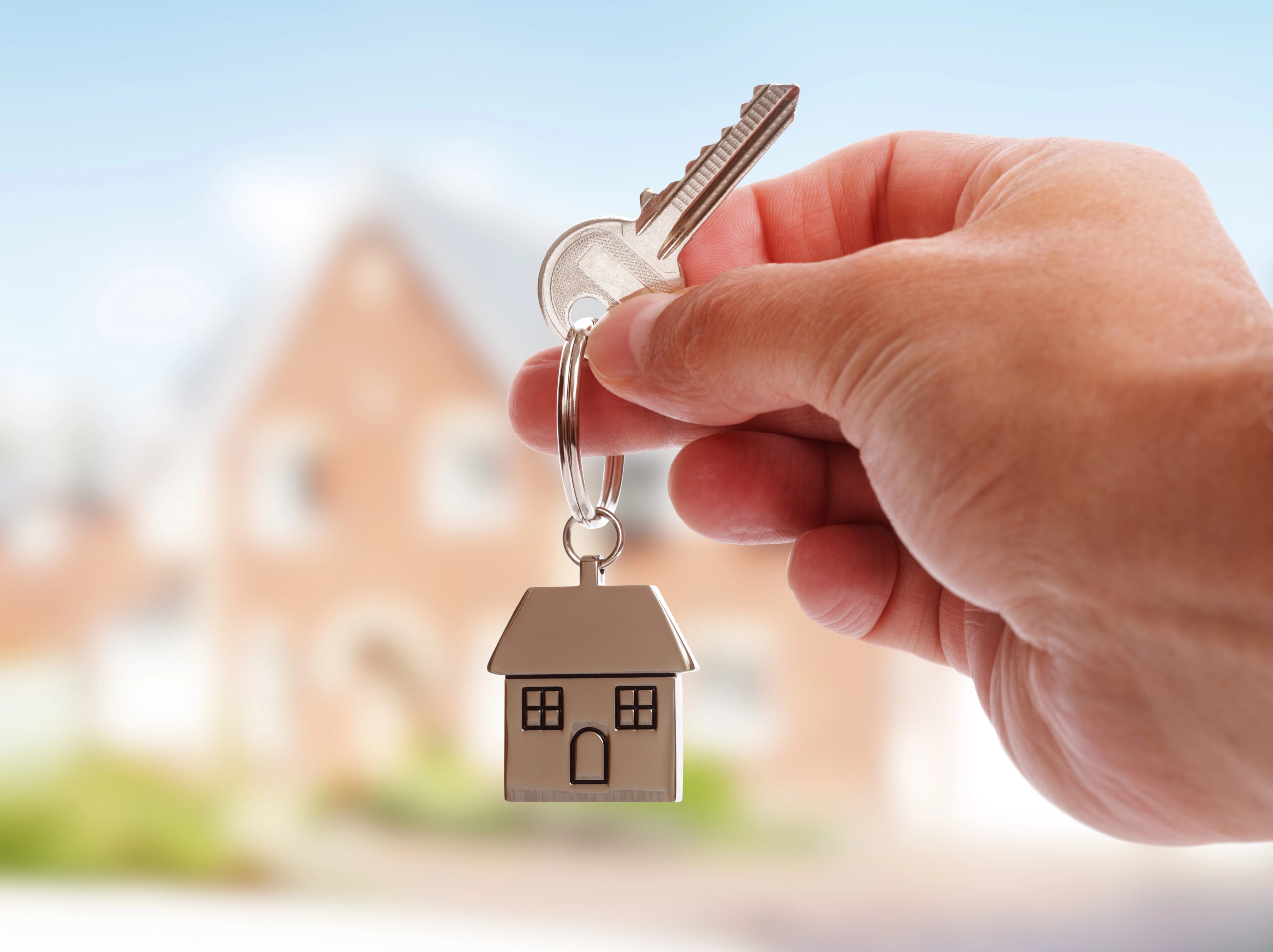 homeseller giving keys